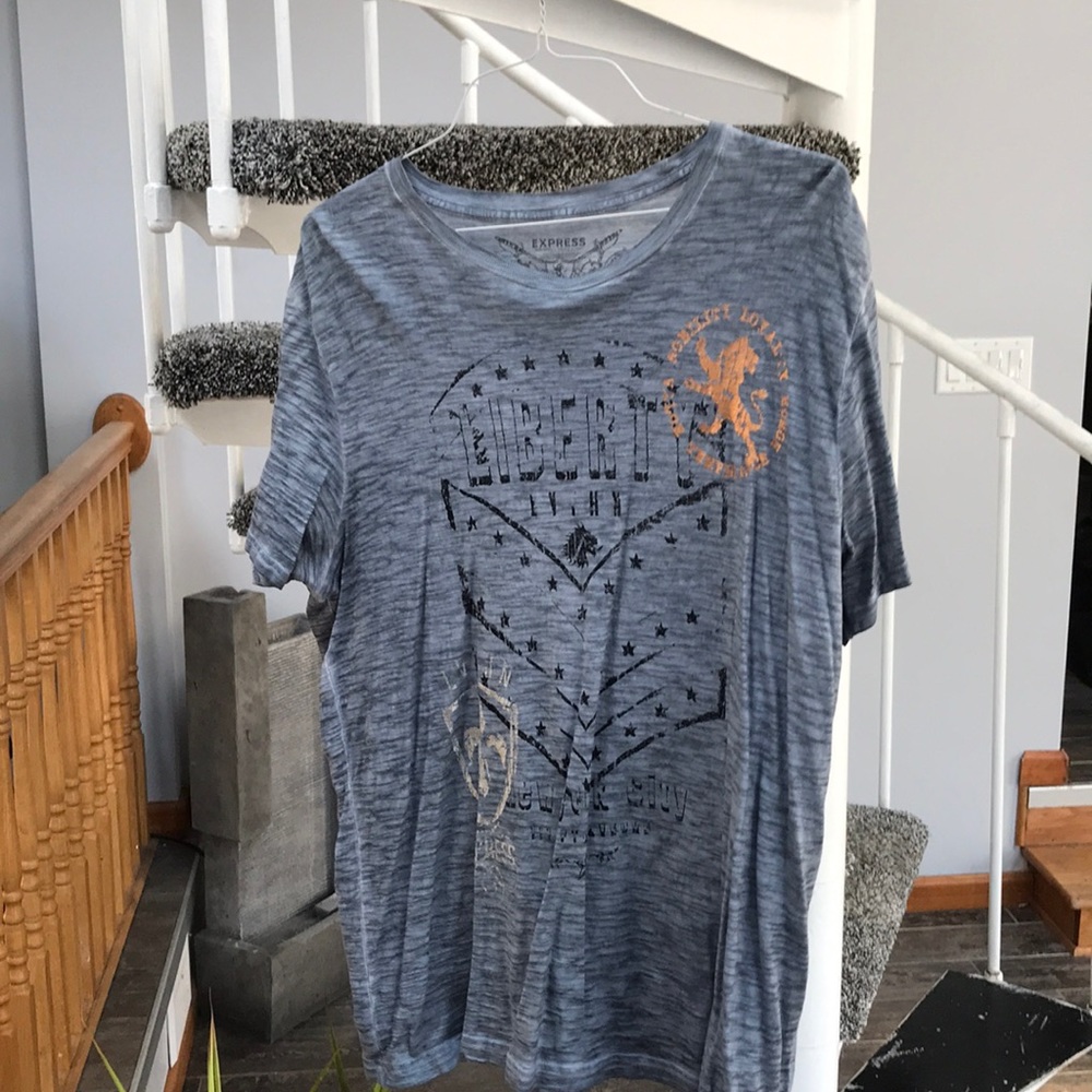 EXPRESS Short Sleeve Shirt XL